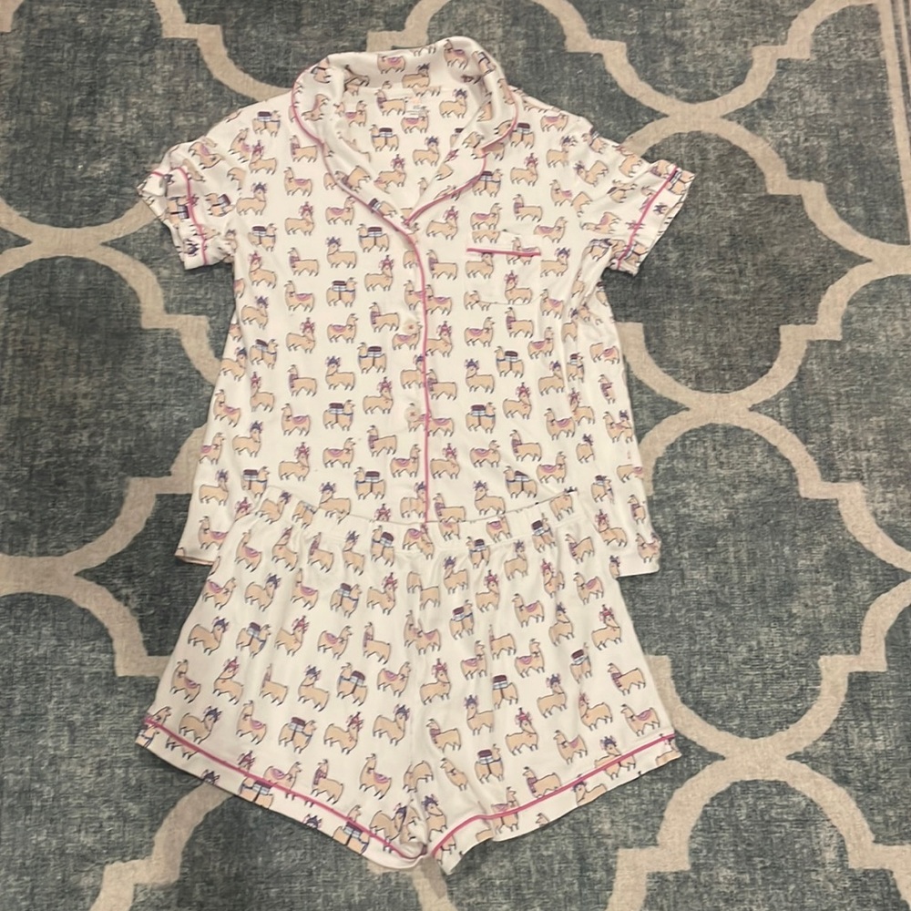 Roller Rabbit Llama pajamas